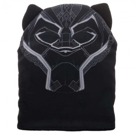 Black Panther Black Face Beanie