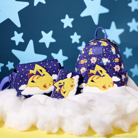 Pokemon Pikachu Dreams Zip Around Wallet by Loungefly