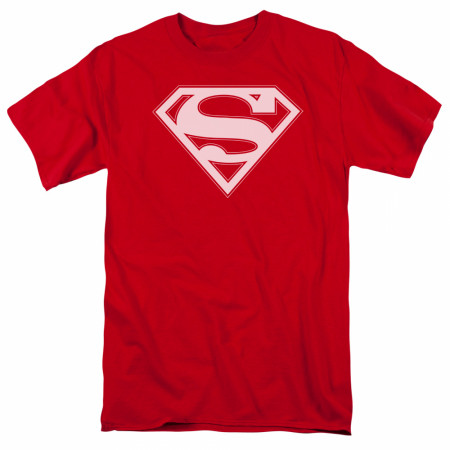 Superman Red & White Symbol T-Shirt
