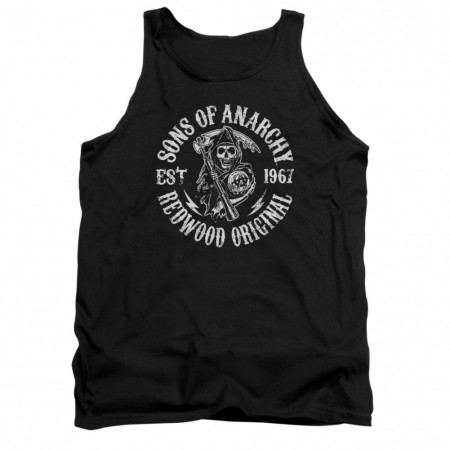 Sons Of Anarchy Redwood Originals Black Tank Top