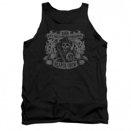 Sons Of Anarchy Original Reaper Crew Black Tank Top