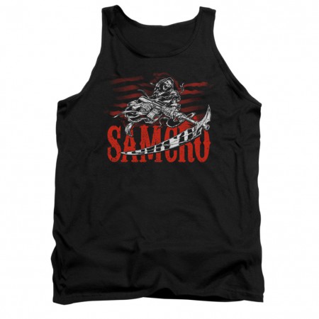 Sons Of Anarchy Acronym Black Tank Top