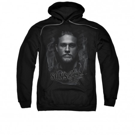 Sons Of Anarchy Jax Smoke Black Pullover Hoodie