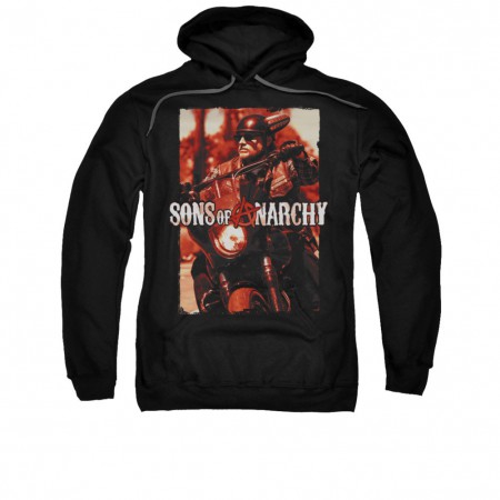 Sons Of Anarchy Code Red Black Pullover Hoodie