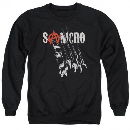 Sons Of Anarchy Rip Through Crewneck Sweatshirt