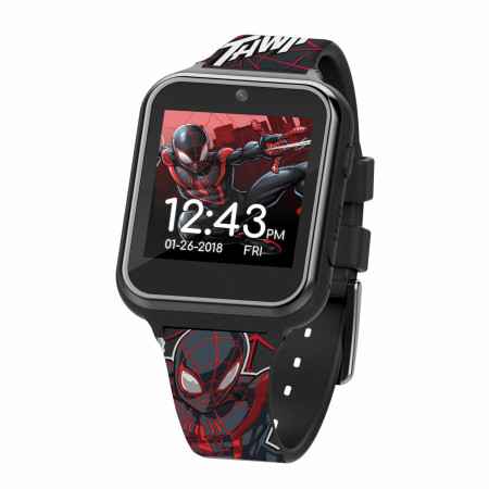 Miles Morales Spider-Man Accutime Interactive Kids Watch