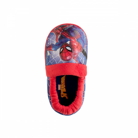 Spider-Man Swinging Web Kids House Slippers