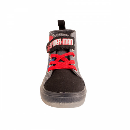 Spider-Man Kids Lighted Canvas Shoes