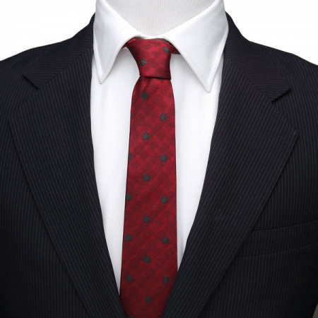 Star Trek Red Delta Shield Men's Tie