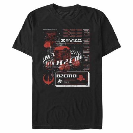 Star Wars Andor B2EMO Ground Mech Art T-Shirt