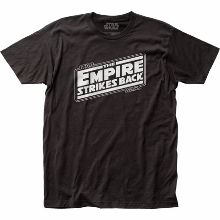 Star Wars The Empire Strikes Back Title Card T-shirt