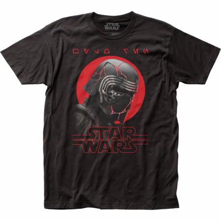 Star Wars Kylo Ren Cracked T-Shirt
