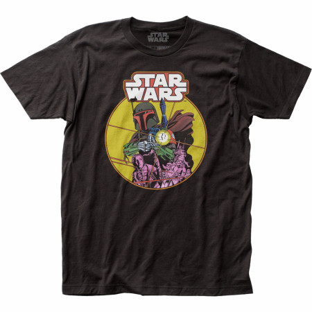 Star Wars Boba Fett Comic Emblem T-Shirt