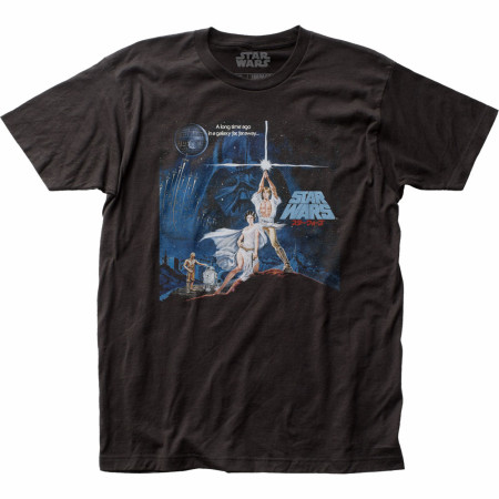 Star Wars Japanese Vinyl Album A New Hope T-shirt