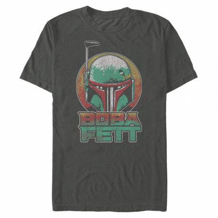 Star Wars Boba Fett Helmet Logo T-Shirt