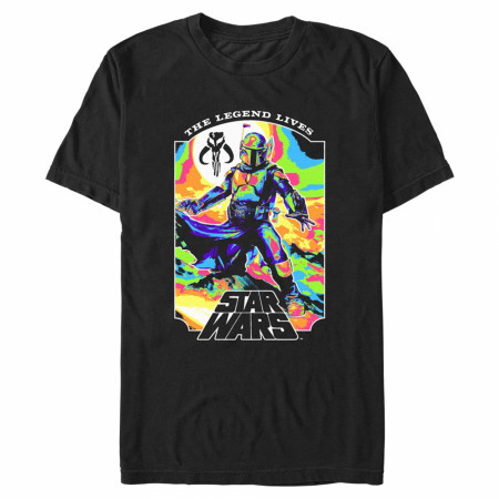Star Wars Boba Fett The Legend Lives T-Shirt