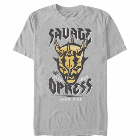 Star Wars Clone Wars Savage Sith Lord Grey T-Shirt