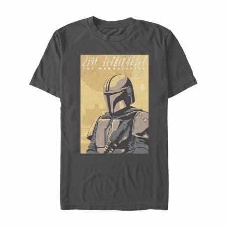 The Mandalorian Bounty Hunter Portrait T-Shirt