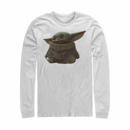 Star Wars The Mandalorian The Child Portrait Long Sleeve Shirt