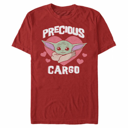 The Mandalorian Precious Cargo Grogu Valentine's Day T-Shirt