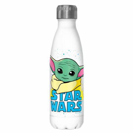 Star Wars Grogu in The Stars 17oz Steel Water Bottle