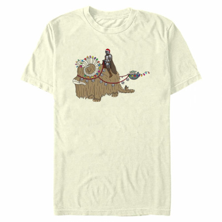 Star Wars The Mandalorian Holiday Bantha T-Shirt