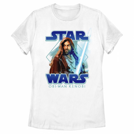 Star Wars Obi-Wan Kenobi Painted Style Women's T-Shirt