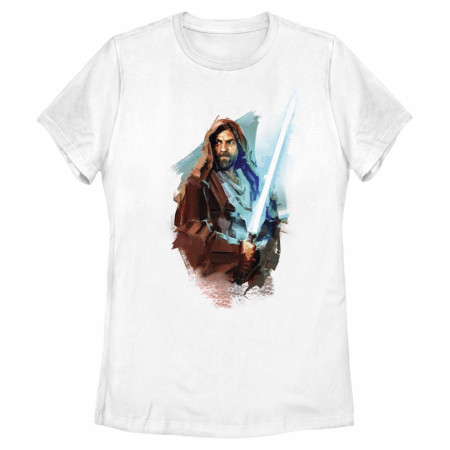 Star Wars Obi-Wan Kenobi Stylized Concept Art Women's T-Shirt