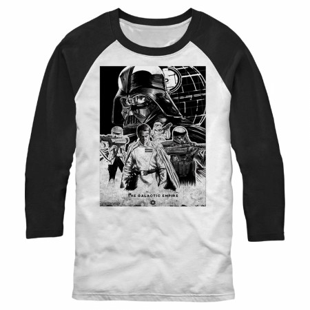 Star Wars The Galactic Empire 3/4 Sleeve Raglan T-Shirt