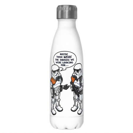 Star Wars Maybe Those Were The Droids 17oz Steel Water Bottle