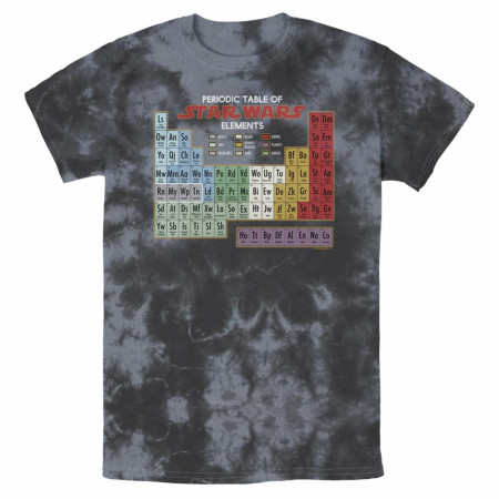The Periodic Table of Star Wars Bombard Wash T-Shirt