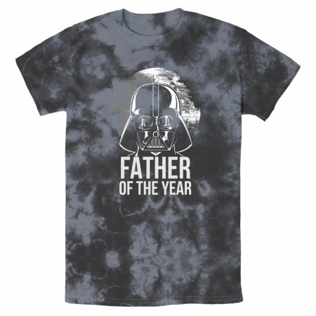 Star Wars Darth Vader Father of The Year Bombard Wash T-Shirt