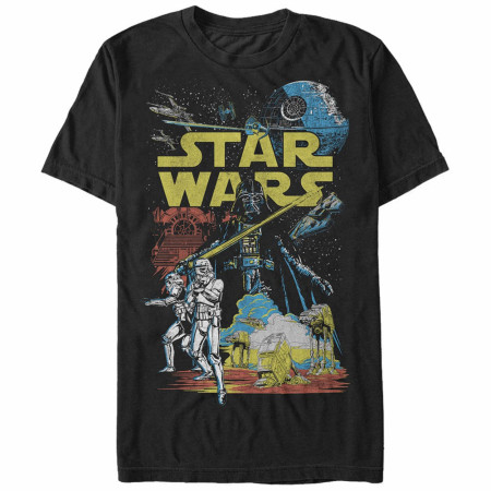 Star Wars Galactic Battle Men's T-Shirt