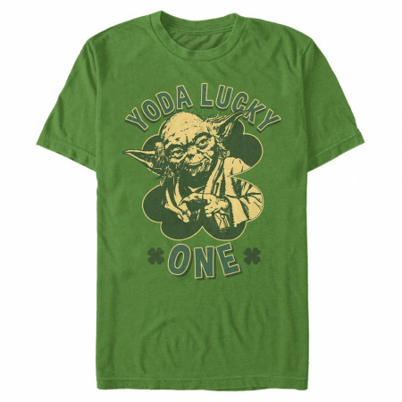 Star Wars Yoda Lucky One St. Patrick's Day T-Shirt