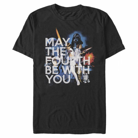 Star Wars May the 4th Be With You A New Hope T-Shirt