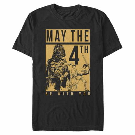Star Wars May the 4th Be With You Box Poster T-Shirt