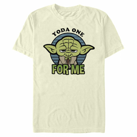Star Wars Yoda One For Me Valentine's Day T-Shirt