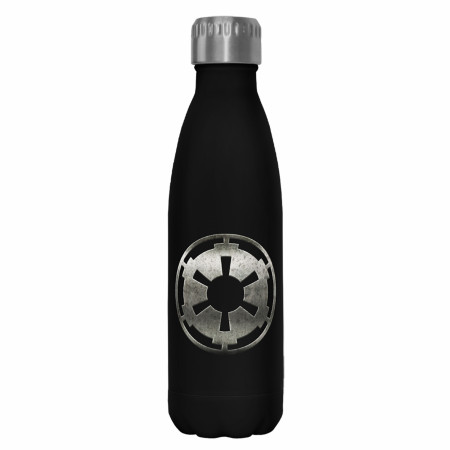 Star Wars The Empire Worn Metal Logo 17oz Steel Water Bottle