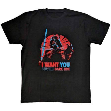 Darth Vader I Want You for The Dark Side T-Shirt