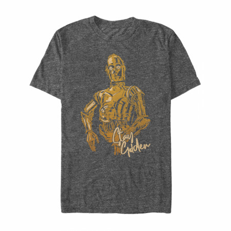 Star Wars C-3PO Stay Golden T-Shirt