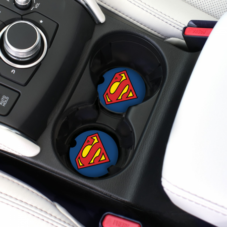 Superman Symbol Absorbent Car Coasters