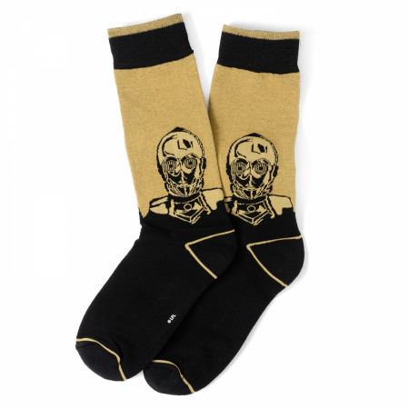 Star Wars C-3PO Dress Socks