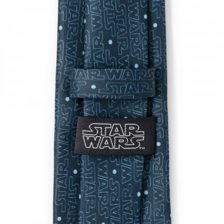 Star Wars Logo Pattern Men's Tie
