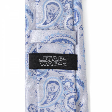 Star Wars Darth Vader Lavender Paisley Silk Tie