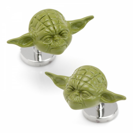 Star Wars 3D Yoda Cufflinks