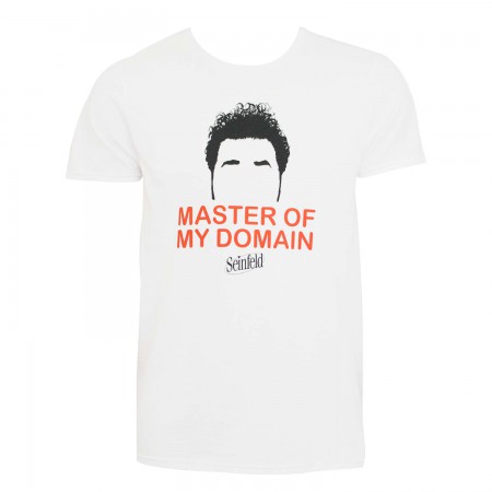 Seinfeld White Master Of My Own Domain Kramer T-Shirt