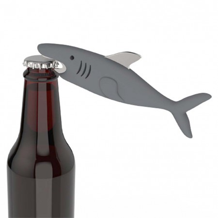 Shark Tanked Grey Bottle Opener