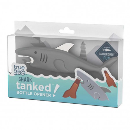Shark Tanked Grey Bottle Opener