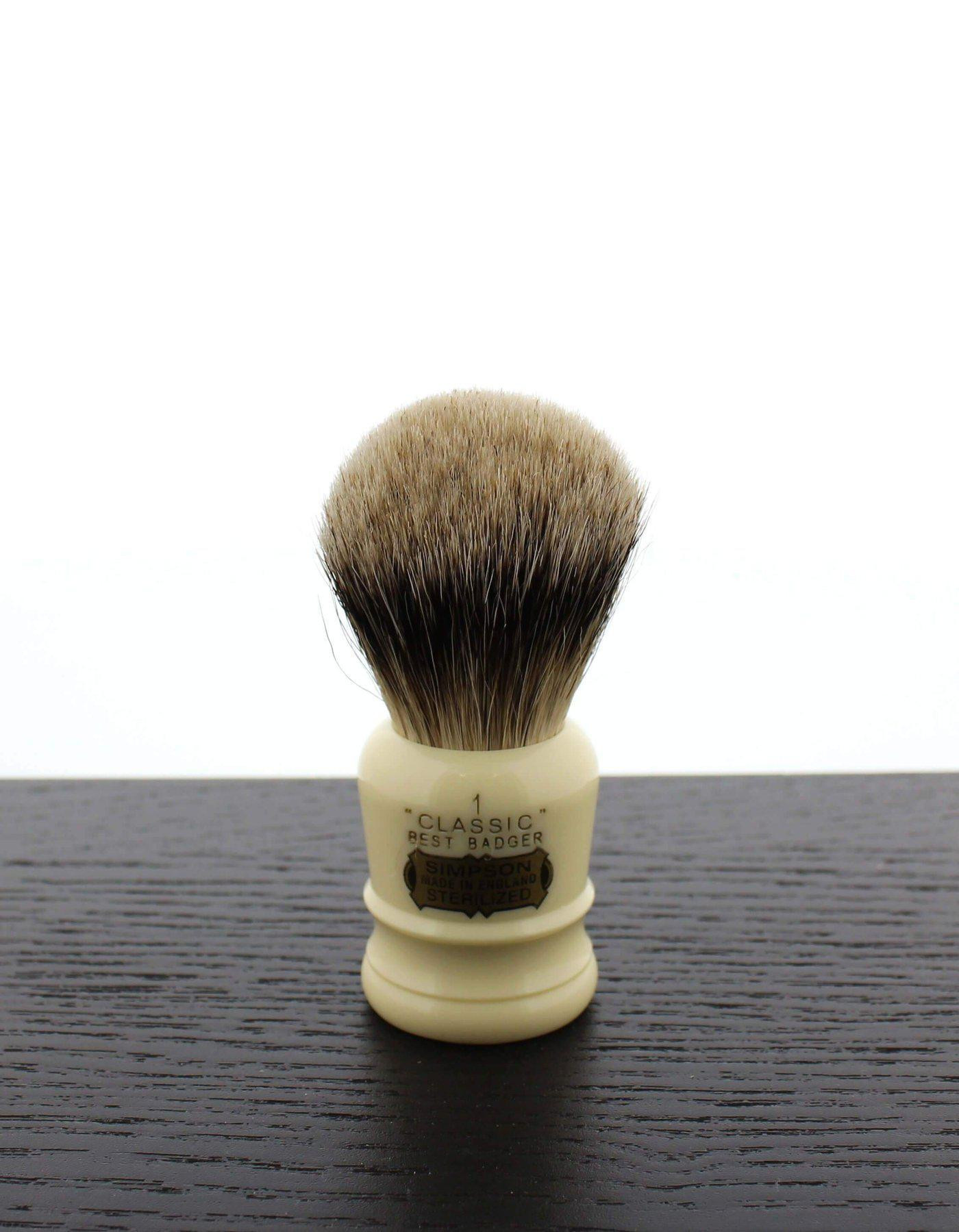 Simpson Classic CL 1 Best Badger Shaving Brush (CL1B)