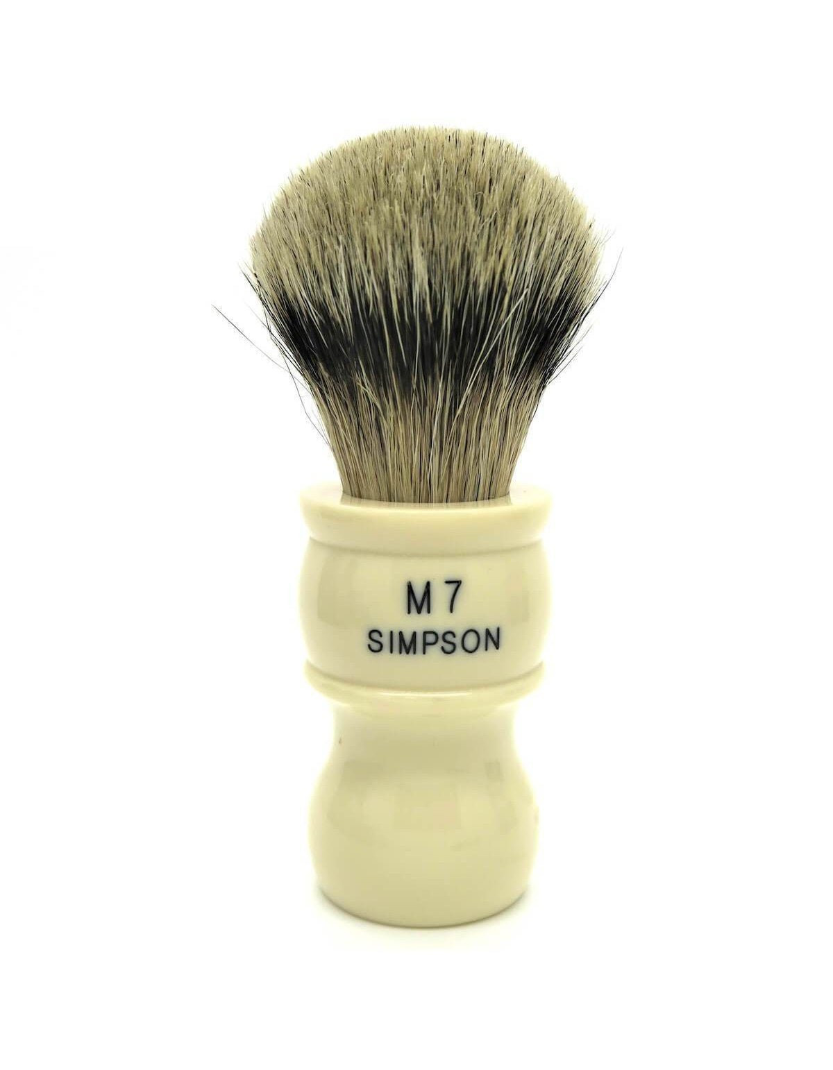 Product image 1 for Simpson M7 Best Badger Shaving Brush, Ivory